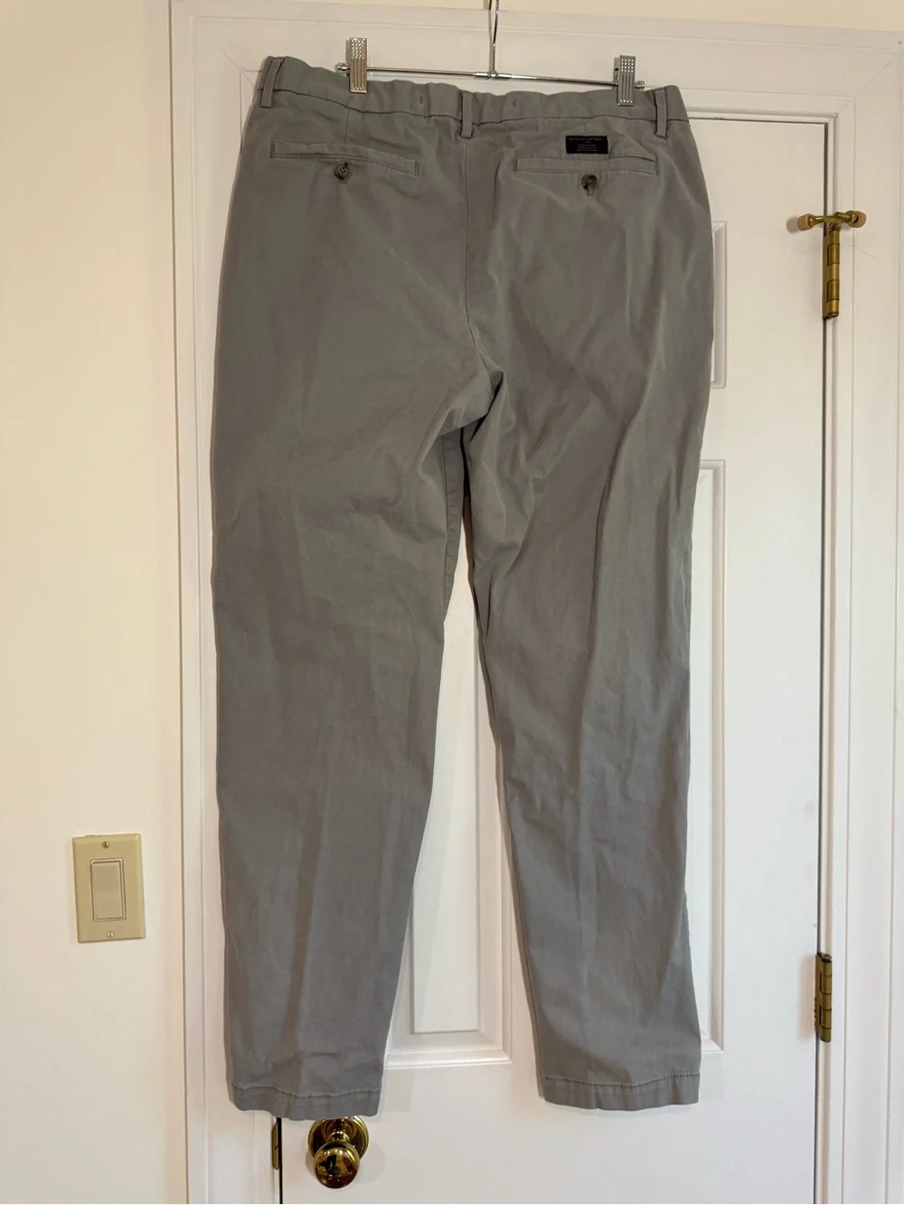 Banana Republic Light Gray Men's Chinos